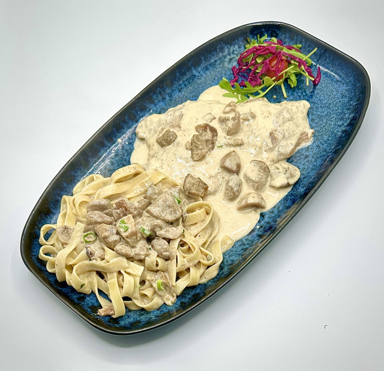 Escalope de veau et sa sauce aux cèpes