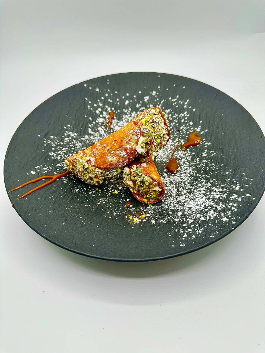 Cannoli Siciliens, Crème Ricotta & Pistache