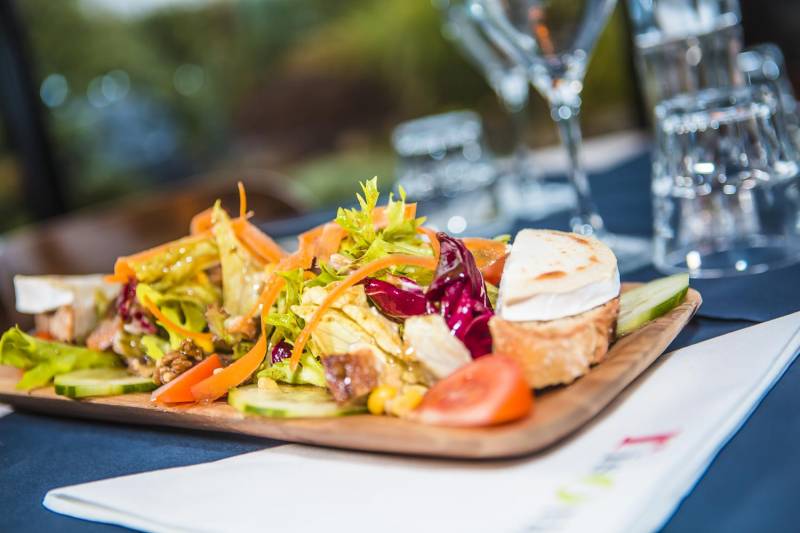 Salade de chèvre chaud du Risotto à Bordeaux