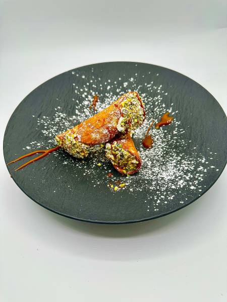 Cannoli Siciliens, Crème Ricotta & Pistache